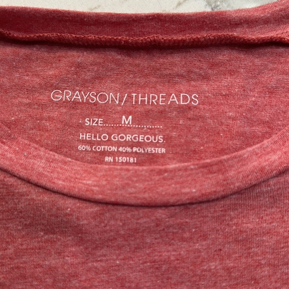 💛USA Red & White Tee - Picture 3 of 3